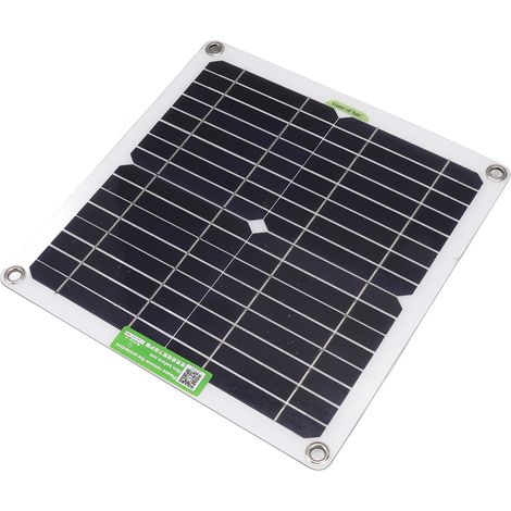 Kit panneau solaire 40 W avec contrôleur de charge 100 A et onduleur solaire DC 12 V vers 220 V 220 W pour la randonnée, les voitures et les bateaux. (1/5)