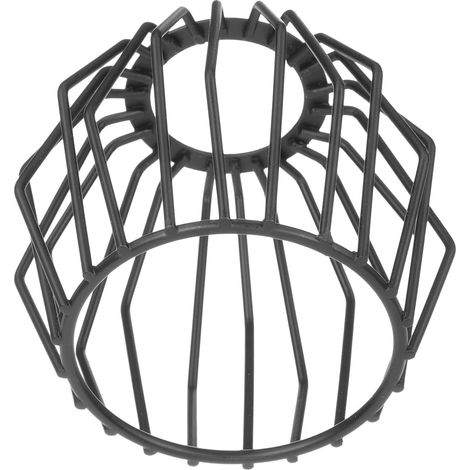 Abat-jour de lustre en fer forgé noir, robuste et ajouré, idéal pour remplacer un abat-jour de lampe d'hôtel ou de salon, petit abat-jour décoratif en métal. (1/5)