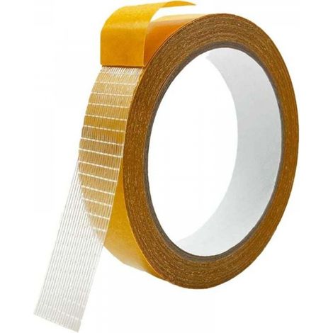 Heavy Duty Double Sided Adhesive Tape, 2.5cm x 10m, pour pantalons, vêtements, rideaux, housses de canapé, pas de couture repassage (1/5)