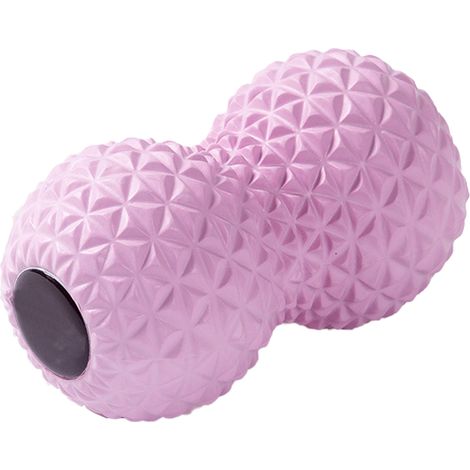 Balle De Massage Forme D Arachide - Pour Relâchement Myofascial Du Dos Du Cou Des Épaules De La Colonne Vertébrale Des Jambes Et Des Hanches - 1 Pièce (1/5)