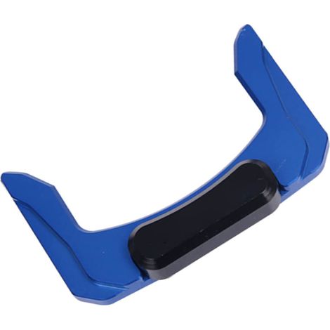 Cache-clé de contact pour moto, en alliage d'aluminium, bleu, compatible avec NMAX155 125 20-21 (1/5)