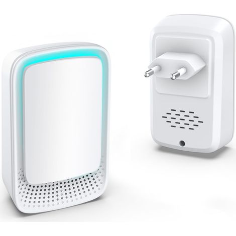 Purificateur d'Air, Mini Générateur d'ion Négatif Plug-in Negative Ion Purifier Purificateur Ioniseur d'Air pour Chambre/Maison/Salon/Chambre d’Animaux, Purifier les Odeurs (1 Pcs) (1/5)