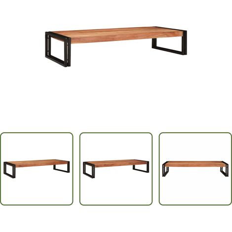vidaXL Étagère moderne - Étagère de salle de bain avec étagère Marron 120 x 50 x 23 cm (1/5)