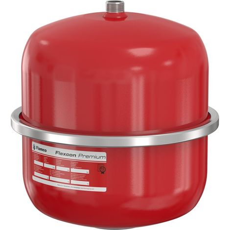 Flamco Vaso di espansione Flexcon Premium 12 L/2,5 bar (6 bar) con membrana in plastica, 16945