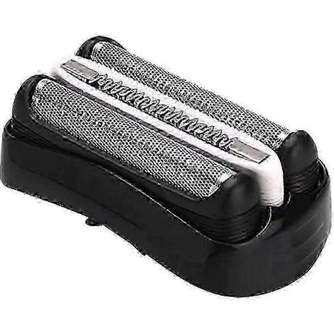 Braun S3 Ersatzscherkopf für die Modelle 3000s, 3010a, 3020s, 3040s, 3050cc, 3070cc, 3080s, 3090s, 310s, 330s und 370cc – 4 Scherfolien 32B und Schneidklinge (1/5)