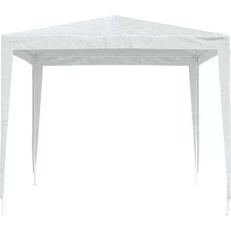 Tente de réception, Pavillon, Pergola, Tente de jardin, 2,5x2,5 m Blanc OIB2613E (1/3)