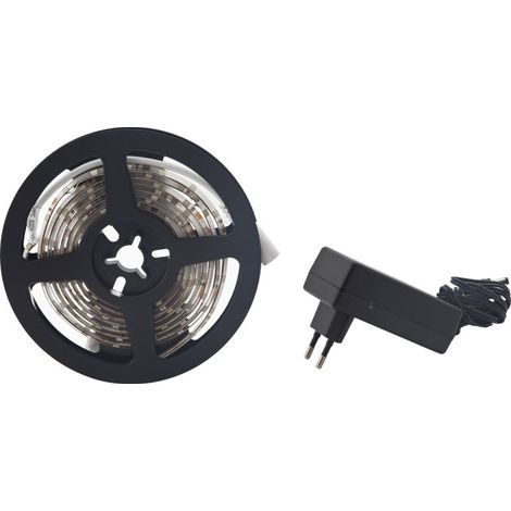 KIT NASTRO 150 LED 500CM 12V 4000K ALIMENTATO