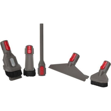 Tbest Pièce pour aspirateur Accessoires pour aspirateur Accessoires Kit de nettoyage Ensemble de buse de brosse pour V7 V8 V10 V11 (1/4)