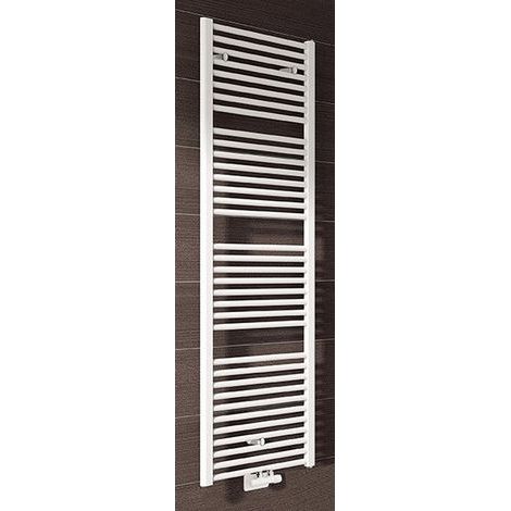 Radiateur sèche-serviettes Ares raccordement central 710W blanc H : 1462 mm / L : 530 mm - I.R GROUP (IRSAP) (1/2)