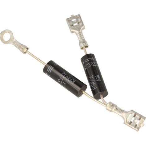 Ersatzteil - Hochspannungsdiode -  - AEG, ARTHUR MARTIN ELECTROLUX, LADEN, LG, ELECTROLUX, WHIRLPOOL, PROGRESS, REX, ZANUSSI, BAUKNECHT, JUNO, IGNIS