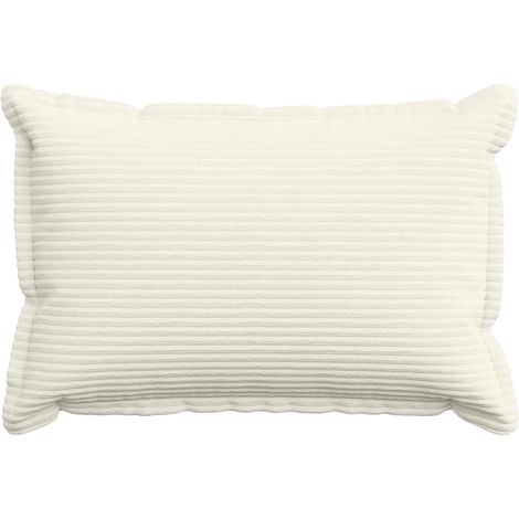 vidaXL Funda de almohada 2 uds. HOUTEN Crema 50 x 70 cm pana (1/2)