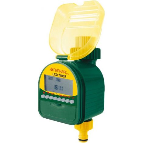 PROGRAMMATORE TIMER ELETTRONICO LCD PER IRRIGAZIONE 16 PROGRAMMI (28742)