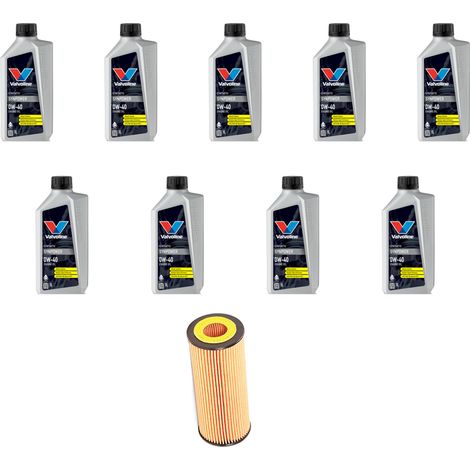 Kit filtro olio e 9L compatibile con Mercedes E Coupe Cabrio (A207,C207) 500 285kw dal 2009 (1/2)