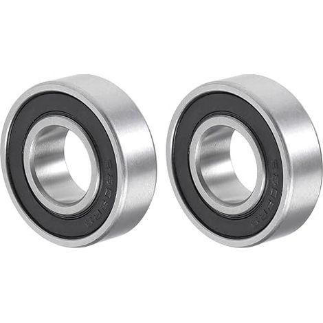 6202-16-2RS Deep Groove Ball Bearings 16x35x11mm (IDxODxT) (1/5)