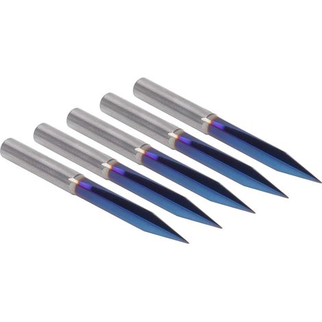 Tungsten Steel V-Engraving Cutter, 0.3 mm Tip (1/5)