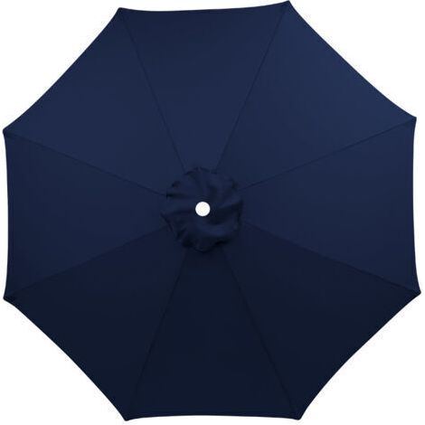 Housse de rechange pour parasol, 8 baleines, 3 m, imperméable, anti-UV, tissu de rechange, Marine