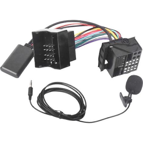 Voiture Audio AUX Adaptateur Récepteur Radio Bluetooth 5.0 Module Câble AUX avec Micro pour BMW Z4 E85 E86 X3 E83 Mini (1/5)