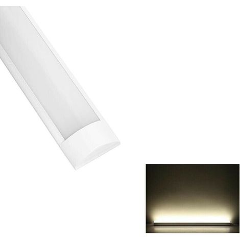 Plafoniera Led 27 Watt Da Soffitto Parete Sottopensile Slim 60 Cm Luce Naturale (1/3)