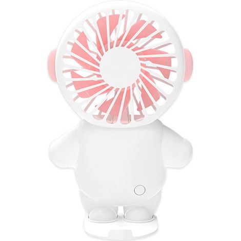 1 Mini ventilateur, Astronaute, 3 vitesses, Portable, USB, Intérieur Extérieur (1/5)