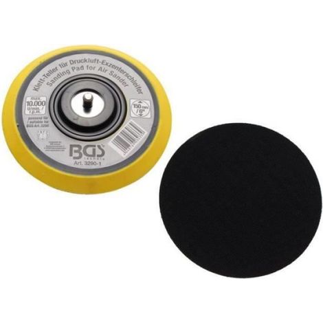 Plateau scratch - - art. 3290 - Ø 150 mm - Filetage M6 - Longueur 225 mm