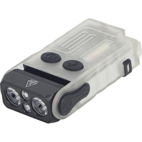 Lampe de Poche LED, Distance D'éclairage 100 Mètres, Alarme 110 (1/5)
