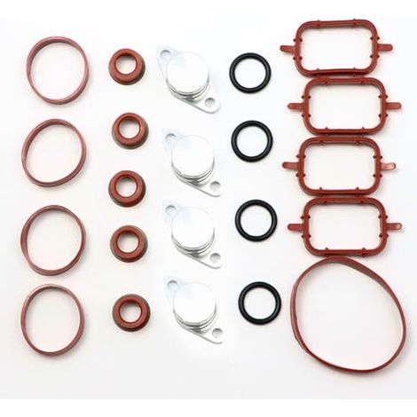 4x22 mm Kit Joints de Collecteur D'admission pour BMW E39 525d E60 E61 E39 530d E46 E38 Kit D'obturation des Volets Turbulence du Collecteur 11612245439 11612246945 (1/5)