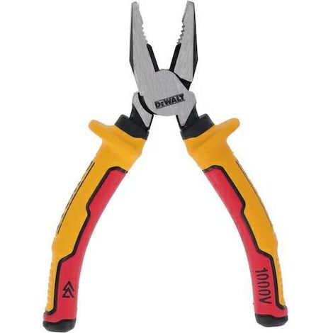 Kombizange Dewalt VDE 160 Millimeter schwarzer Stahl