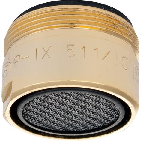 Aeratore vasca in ottone dorato (1/3)