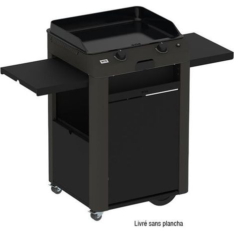 Carrello di servizio fusion 60 nero e grigio - 58028270880P - eno