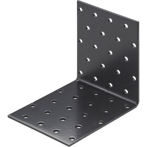 Schwarze HETTICH-Halterung, 100 mm breit x 80 cm tief HETTICH