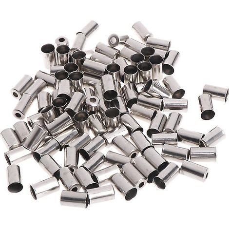 Convient aux embouts de câble de frein (lot de 100) et aux embouts de câble de dérailleur de vélo en métal. (1/5)