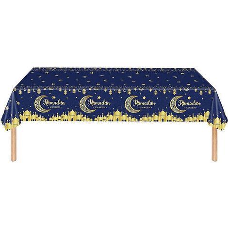 Nappe de table Ramadan Kareem Décoration de table Eid Mubarak Nappe cadeau (1/5)
