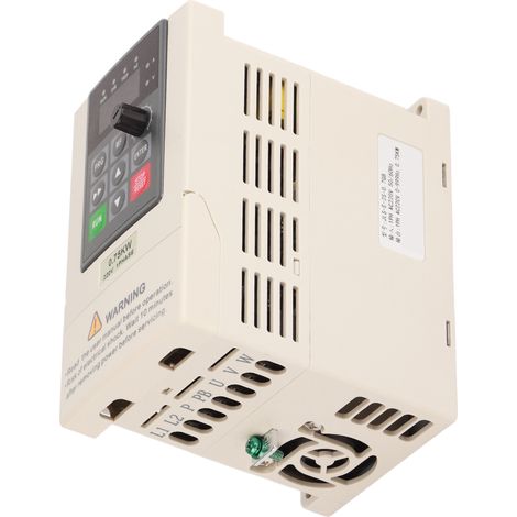 Variateur de fréquence monophasé entrée/sortie avec contrôle PAM 220 V JLS‑E‑2S (0,75 kW) (1/5)