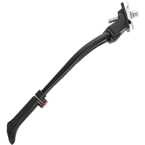 Béquille de vélo VTT, support de stationnement en alliage d'aluminium, support latéral pour vélo de montagne (noir) (1/5)