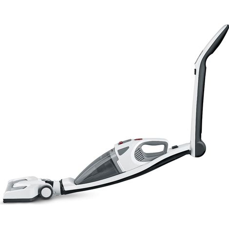 Aspirateur Balai 2 en 1 sans Fil, Jusqu'à 35 Min d'Autonomie, Tube Flexible, Aspirateur à Main Amovible, Brosse électrique avec éclairage LED, Blanc, HV 7173 (1/5)