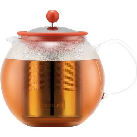 Théière à piston 1l rouge - Bodum - 1801-839-16 (1/2)