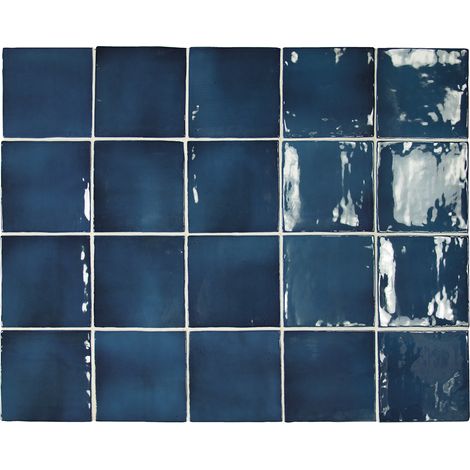 Faïence - MANACOR - OCEAN BLUE - 10X10