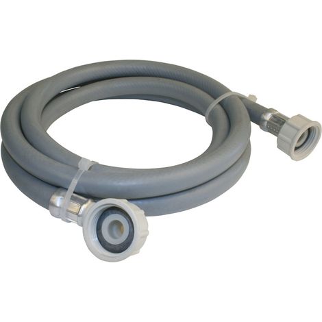Tubo di alimentazione a gomito in plastica avvitabile F 20 x 27 per tubo flessibile QUICK PLOMBERIE