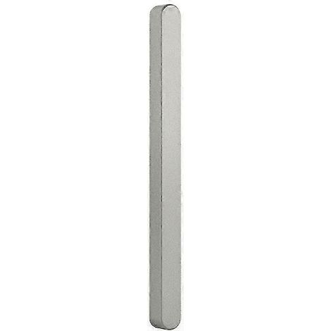 Poignée de porte coulissante en verre ultra fine pour balcon et douche, modèle adhésif, tirage et poussée, sans perçage (1/5)