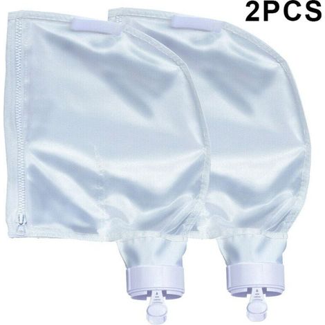 Poolreiniger-Tasche, Ersatz-Nylonbeutel mit Reißverschluss für Polaris 280 und 480 Poolreiniger-Teile (2er-Pack). (1/4)