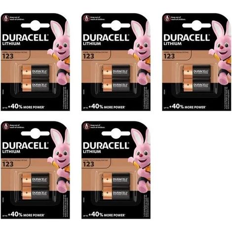 Pile photo duracell 0592460713601 lithium 3 volts 1400 mAh