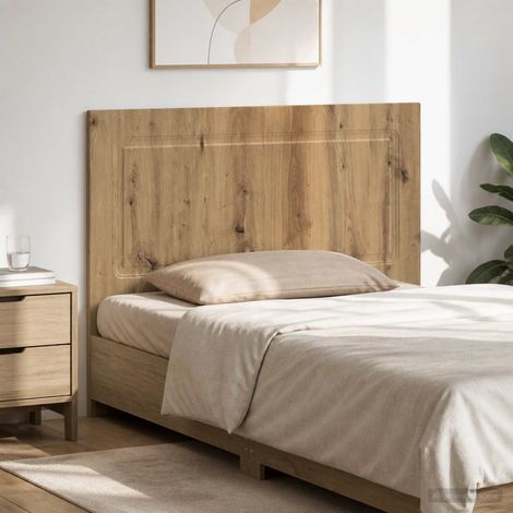 vidaXL Tête de lit murale UTRECHT Chêne artisanal Bois d'ingénierie (1/5)