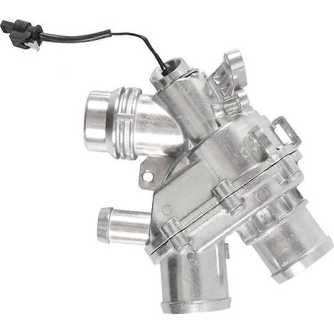 Thermostat de liquide de refroidissement moteur en aluminium LR062498, compatible avec Range Rover Sport, Discovery 4, AJ813986, C2Z29980 et C2Z31236. (1/5)