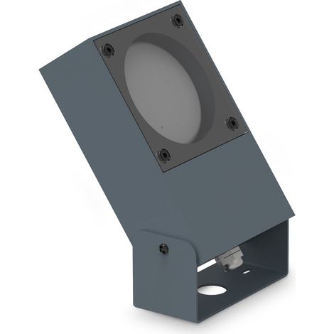 Ideal Lux Proiettore Sirio 1 luce GX53 IP65 antracite metallo vetro