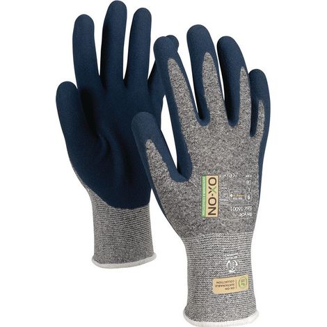 Gant Recycle Basic 16001 taille 10 bleu/bleu clair EN388 EN420+A1 PSA II OX-ON (Par 12)