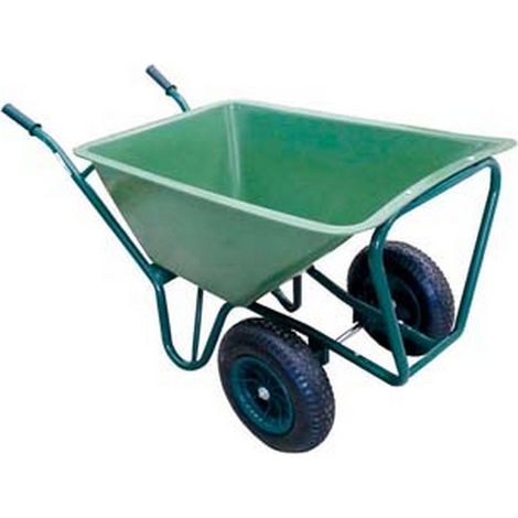 1PZ CARRIOLONE CON DUE RUOTE PER AGRICOLTURA LT.160 - vasca lt.160