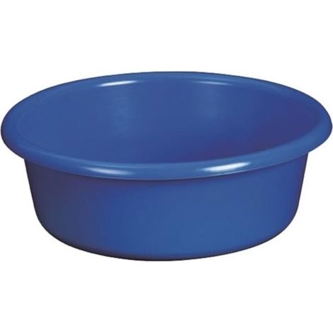 ALUMINIUM ET PLASTIQ CUVETTE RONDE 4L 28X10CM BLEU RIVCRD28B