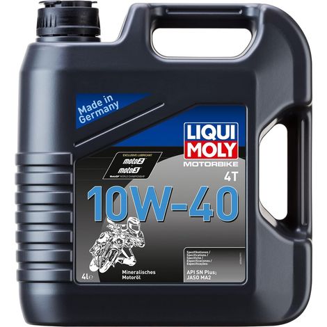 Motorbike 4T 10W-40, 4 L, Huile de moto à 4 coups, SKU: 3046 (1/5)