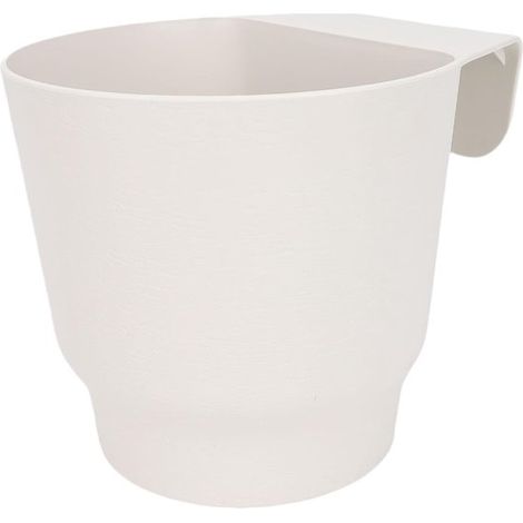 Pot de fleurs suspendu, jardinière en PP, jardinière suspendue d'extérieur avec système de drainage efficace, pour fleurs, légumes, balcons, jardins, (1/5)