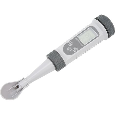 Stylo Testeur Multifonction LCD TDS Sel Temp SG Compensation Auto Écran Rétroéclairé Portable Précis pour Aquarium Piscine (1/5)